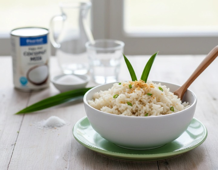 Rezept für Kokos-Jasminreis